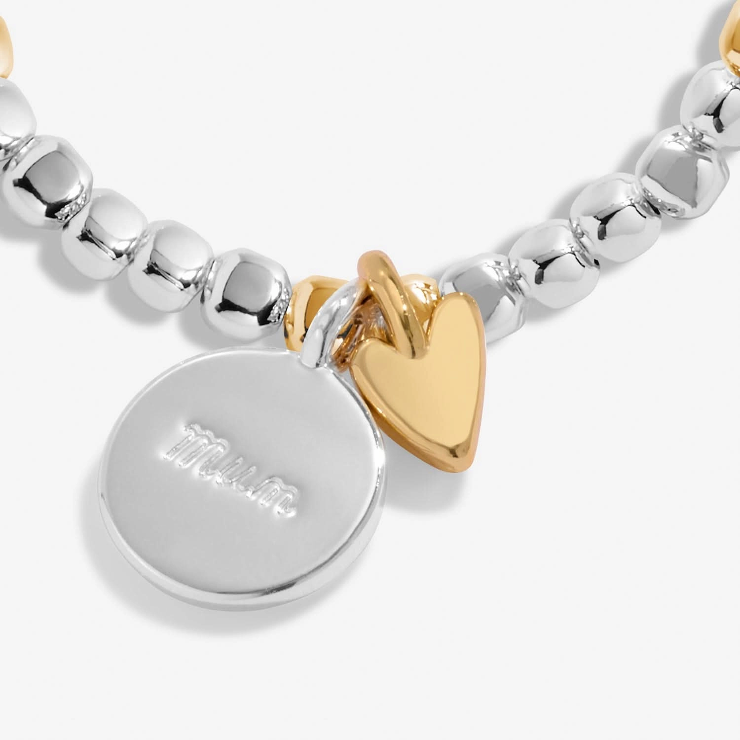 So Loved Mum Silver & Gold Plated Bracelet 8699