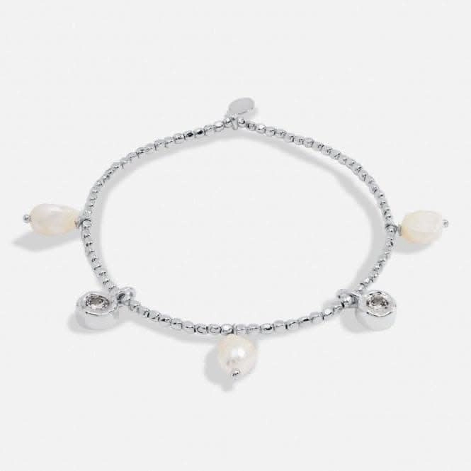 Solaria Baroque Pearl Silver Plated 17.5cm Bracelet 7149