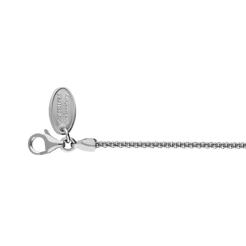 Sterling Silver 18 Inch Tube Chain With Extender