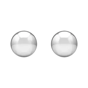 Sterling Silver 4mm Ball Stud Earrings