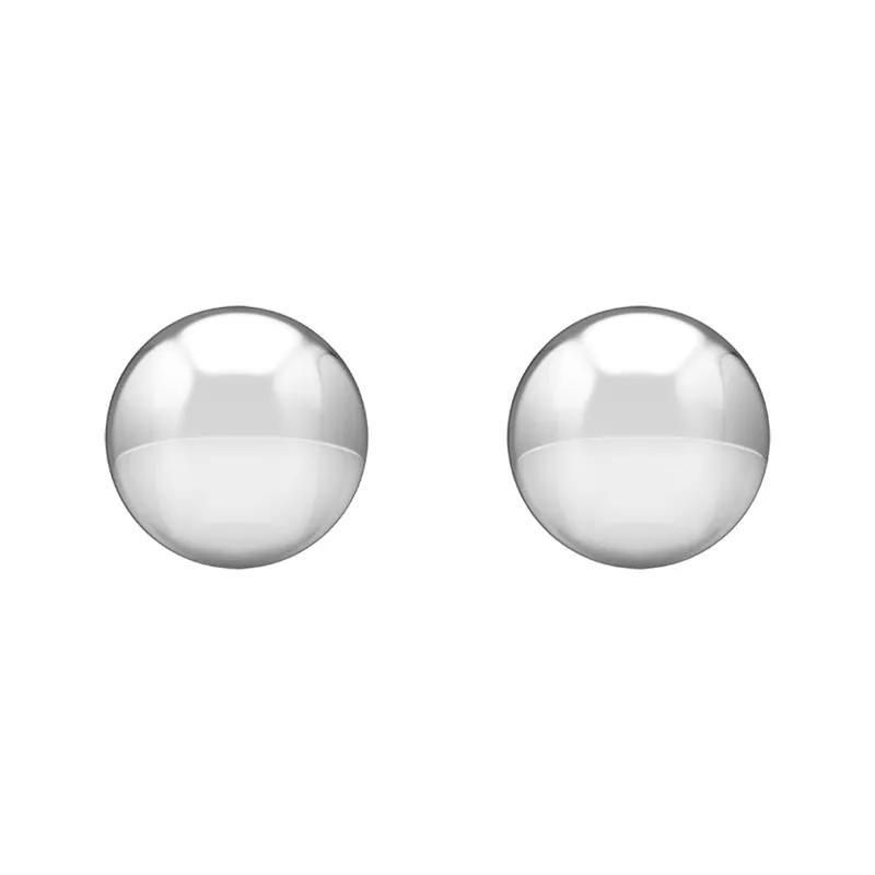 Sterling Silver 4mm Ball Stud Earrings