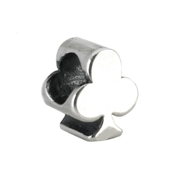 Sterling Silver Alice In Wonderland Playing Card Club Charm