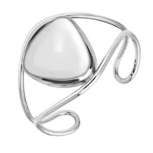 Sterling Silver Bauxite Unique Bangle
