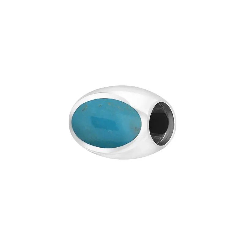 Sterling Silver Turquoise Large Magnetic Charm