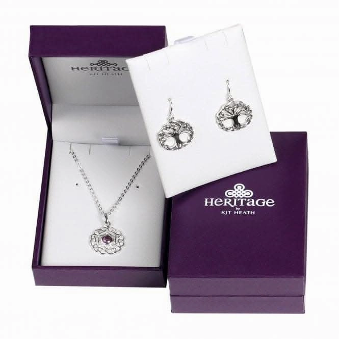 Sterling Silver Celtic Trilogen Heart Pendant 92029HP