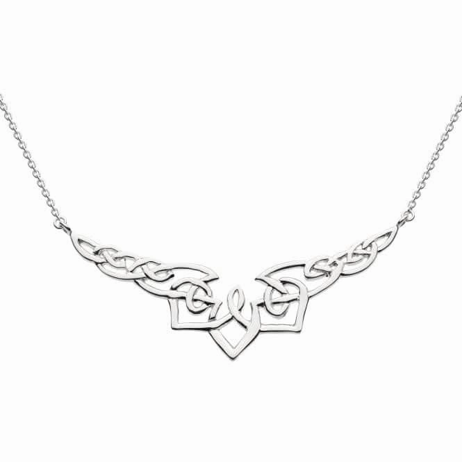 Sterling Silver Celtic Twist Necklace 9219HP026