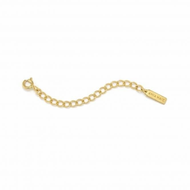 Sterling Silver Shiny Gold Plated Extender Chain EXTENDER-G