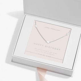 Sterling Silver Triple Oval Necklace JJS0136