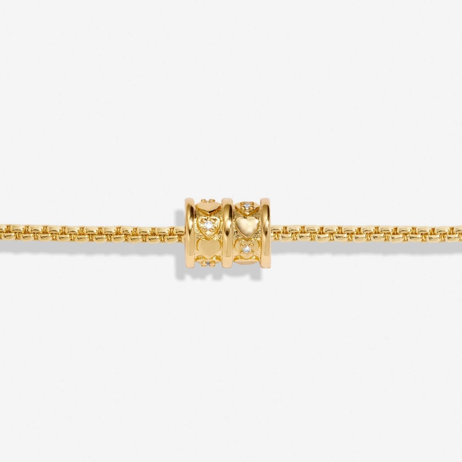 Style Stories Barrel Gold Plated 18cm   3cm Extender Bracelet 8448