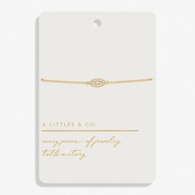 Style Stories Eye Gold Plated  Extender Bracelet 8451