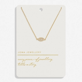 Style Stories Eye Gold Plated Necklace 8450