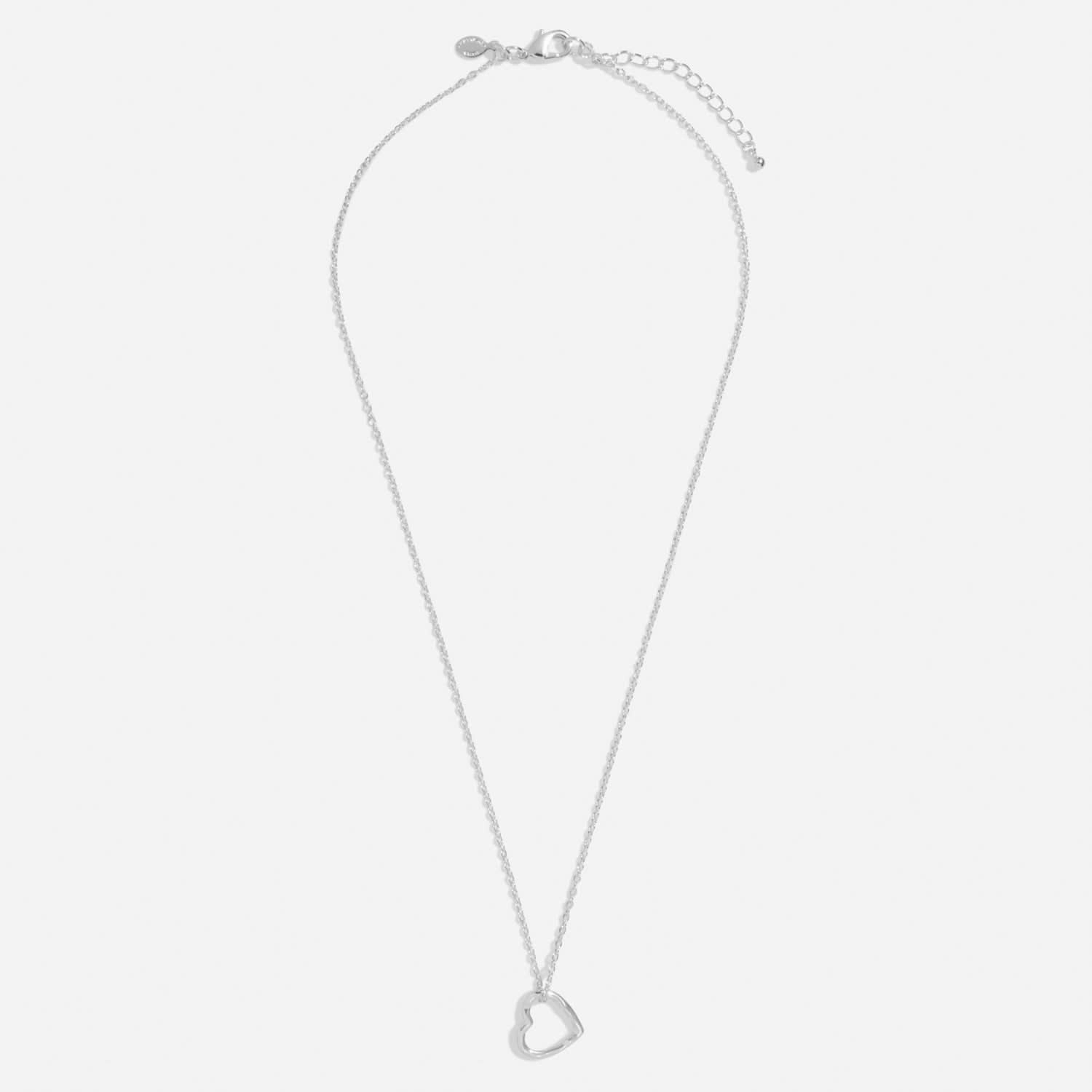 Style Stories Heart Silver Plated Necklace 8456