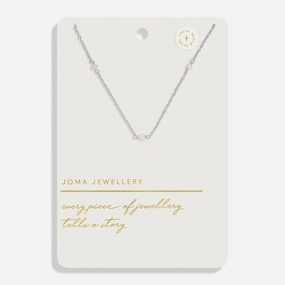 Style Stories Pearl Silver Plated Necklace 8453