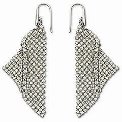 Swarovski Earrings Fit Silver Shade Pierced