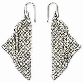 Swarovski Earrings Fit Silver Shade Pierced