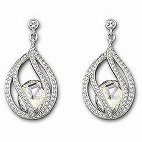 Swarovski Earrings Megan Pierced
