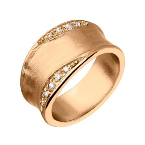 Sylva Rose Gold Plated Sterling Silver Ring