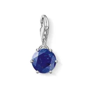 Thomas Sabo Charm Club Silver Lapis Lazuli September Birthstone Charm