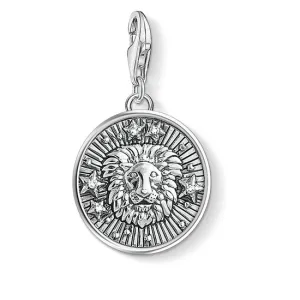 Thomas Sabo Charm Club Silver Zirconia Leo Zodiac Charm