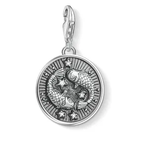 Thomas Sabo Charm Club Silver Zirconia Pisces Zodiac Charm