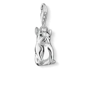 Thomas Sabo Charm Club Sterling Silver Bulldog Charm D