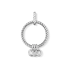 Thomas Sabo Charm Club Sterling Silver Charm Carrier D