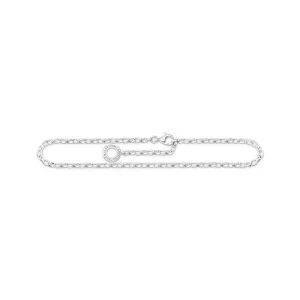 Thomas Sabo Charm Club Sterling Silver Classic Anklet D