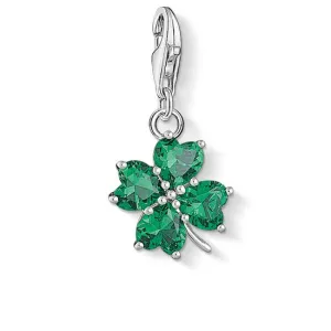 Thomas Sabo Charm Club Sterling Silver Cloverleaf Charm D