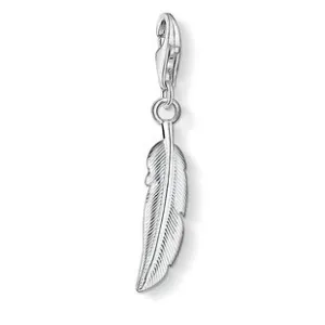 Thomas Sabo Charm Club Sterling Silver Feather Charm