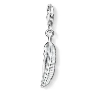 Thomas Sabo Charm Club Sterling Silver Feather Charm