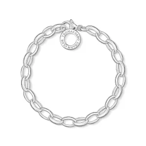 Thomas Sabo Charm Club Sterling Silver Large Link Charm Bracelet