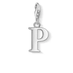 Thomas Sabo Charm Club Sterling Silver Letter P Charm D