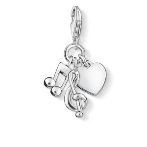 Thomas Sabo Charm Club Sterling Silver Love Music Charm