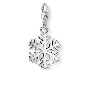Thomas Sabo Charm Club Sterling Silver Snowflake Charm