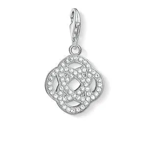 Thomas Sabo Charm Club Sterling Silver White Zirconia Infinity Charm D