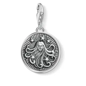 Thomas Sabo Charm Club Sterling Silver Zirconia Virgo Zodiac Charm