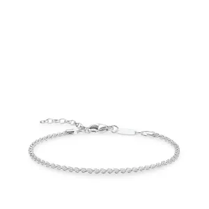 Thomas Sabo Glam & Soul Sterling Silver Cord Bracelet