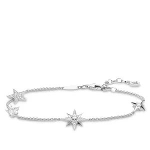 Thomas Sabo Glam & Soul Sterling Silver CZ Magic Stars Bracelet