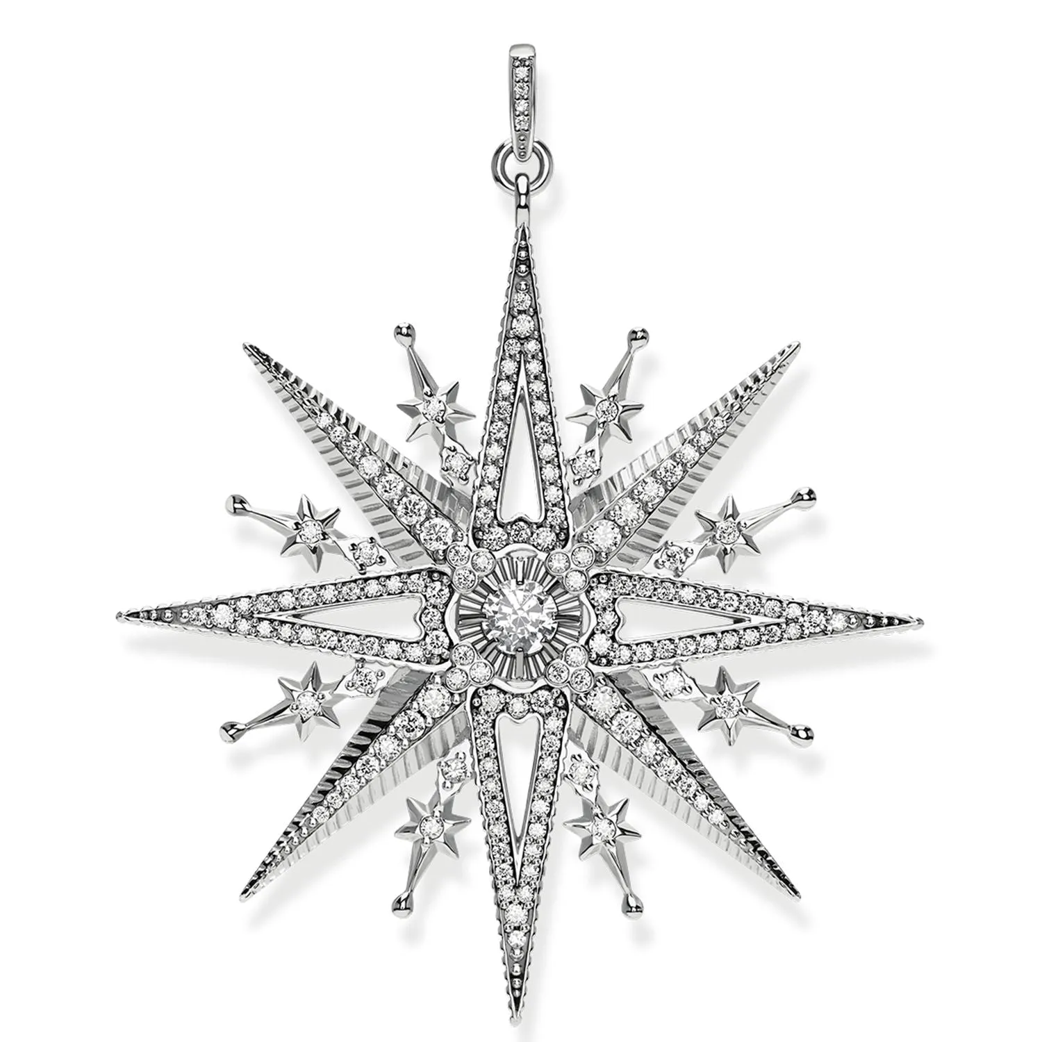 Thomas Sabo Glam & Soul Sterling Silver Royalty Star Pendant