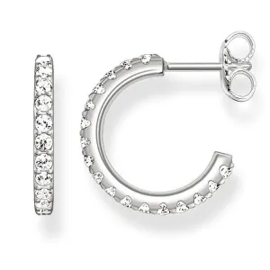 Thomas Sabo Glam And Soul Silver Hoop Earrings