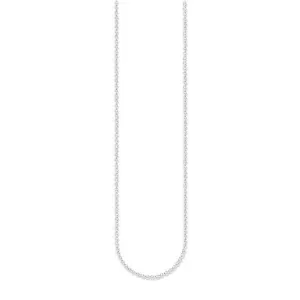 Thomas Sabo Glam And Soul Silver Round Belcher Chain Necklace