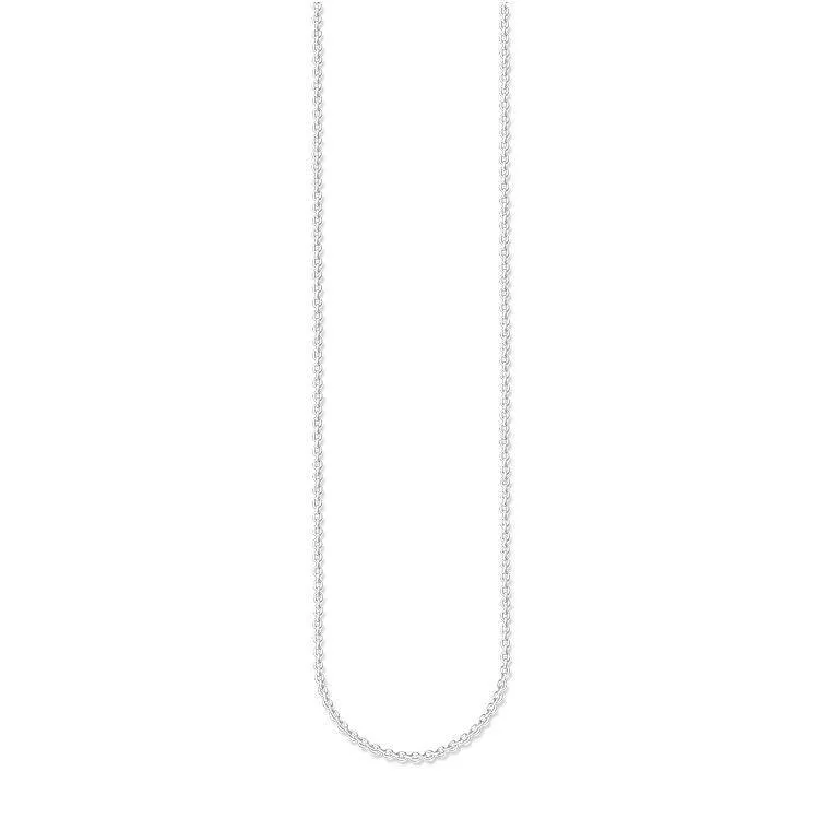 Thomas Sabo Glam And Soul Silver Round Belcher Chain Necklace