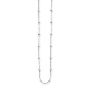 Thomas Sabo Glam And Soul Sterling Silver Dots Necklace