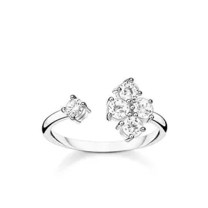 Thomas Sabo Glam And Soul Sterling Silver White Zirconia Ring