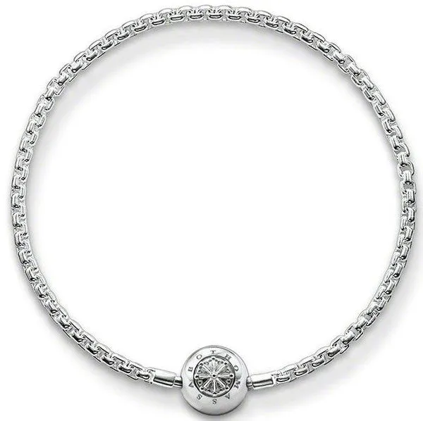 Thomas Sabo Karma Bead Bracelet Silver 22cm