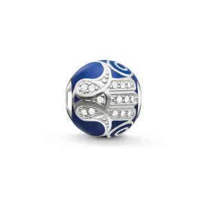 Thomas Sabo Karma Beads Blue Enamel Charm