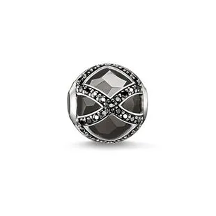 Thomas Sabo Karma Beads Sterling Silver Black Onyx Zirconia Maharani Charm D