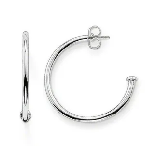 Thomas Sabo Karma Beads Sterling Silver Hoop Earrings For Beads Small