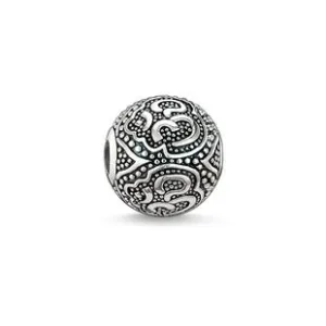Thomas Sabo Karma Beads Sterling Silver Om Charm