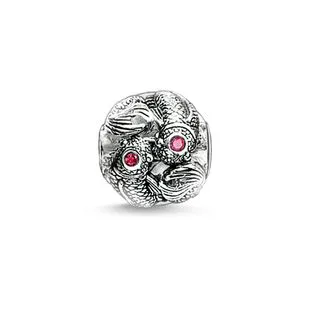 Thomas Sabo Karma Beads Sterling Silver Red Corundum Koi Charm